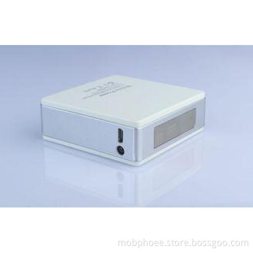 Box Type 8400 mAh Mobile Power Bank USB Portable External C